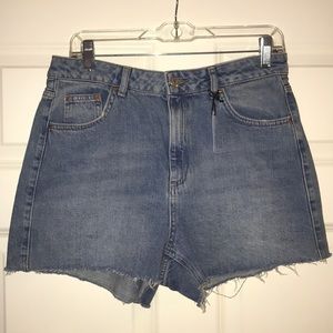 Topshop Tall high waisted shorts